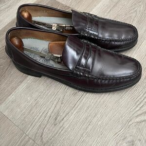 Sebago Men's Brown and Burgundy Loafers Size 11.5 B